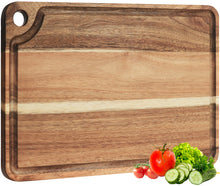 Load image into Gallery viewer, acacia cutting board
