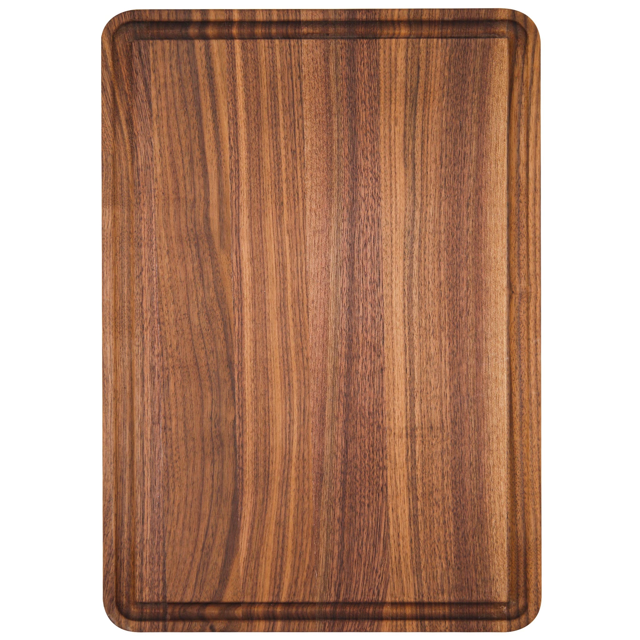 AZRHOM Extra Large Walnut Wood Cutting Board for Kitchen 24x18