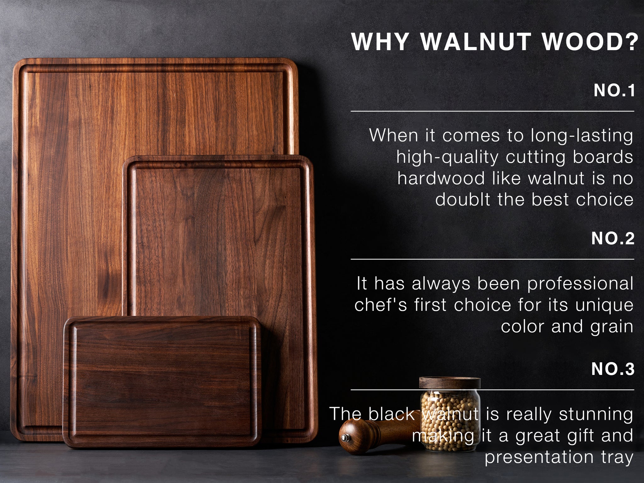 Walnut Cutting Board, Walnut Wood Cutting Boards